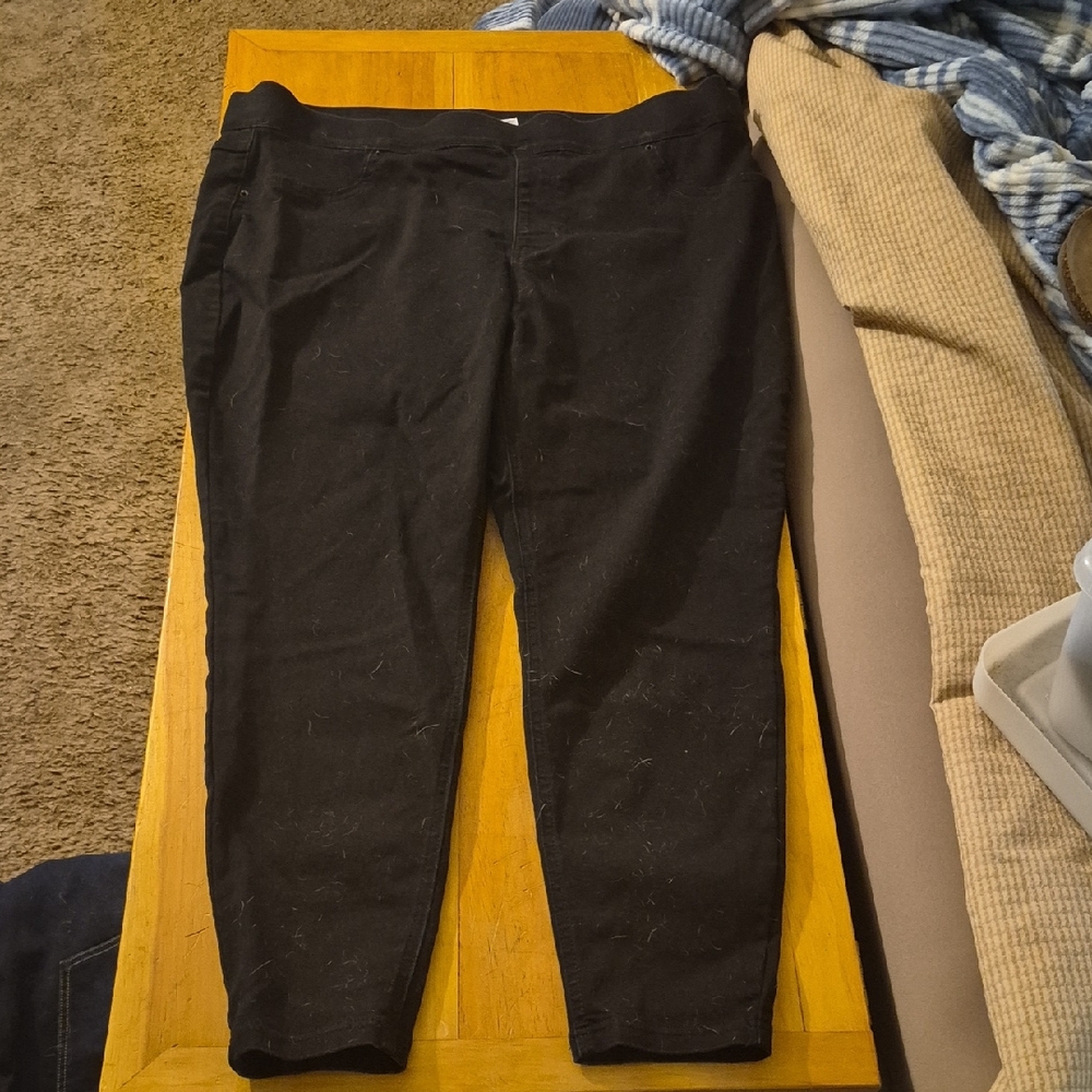 Terra & Sky Black Jeggings